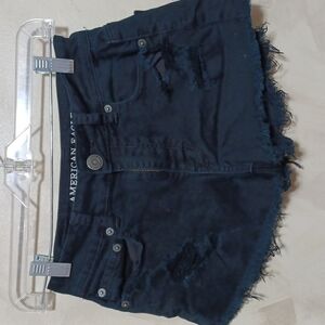 American Eagle Outfitters Black Jean Shorts